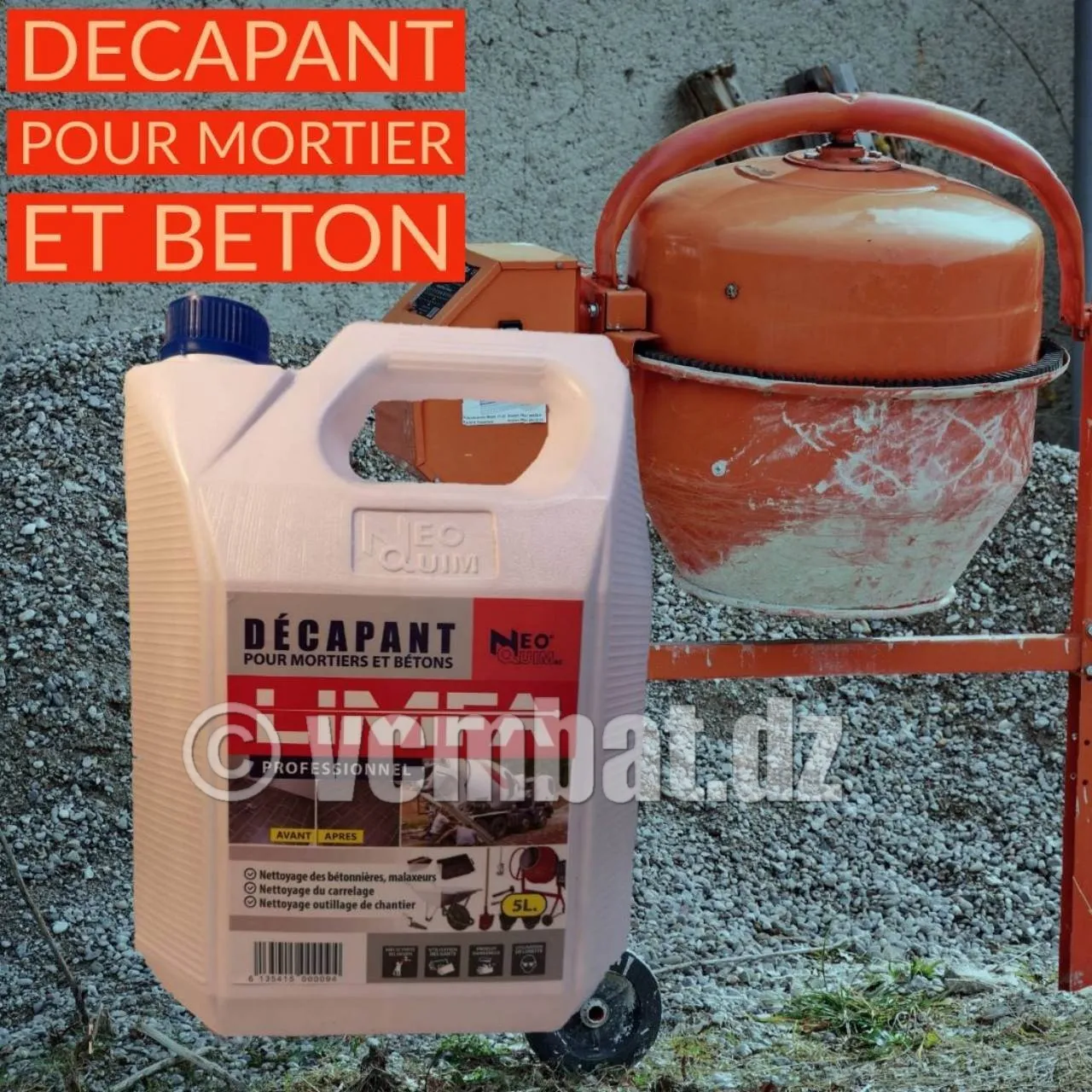 DECAPANT MORTIER ET BETON